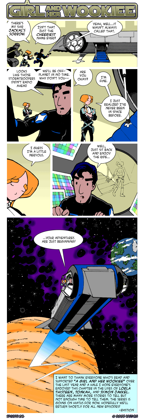 Image: A Girl and Her Wookiee — Episode 36